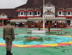 Pj Bupati Mura Pimpin Apel Praja Wibawa: Pastikan Keamanan dan Netralitas Menuju Pilkada 2024