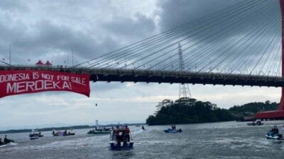 Nasib 14 Orang yang Ditangkap Polisi Usai Protes IKN dan Banner ‘Indonesia is Not for Sale’