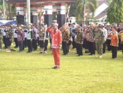Upacara Peringatan HUT ke-22 Kabupaten Barito Timur Berlangsung Khidmat dan Penuh Semangat