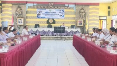 Pemkab Barito Timur Gelar Rapat Koordinasi Penanggulangan Kemiskinan 2024