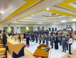 25 Anggota DPRD Bartim Periode 2024-2029 Resmi Dilantik, Dilanjutkan Ramah Tamah di Pendopo Rujab Bupati