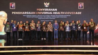 Pemkab Barito Utara Raih Penghargaan Universal Health Coverage Award 2024