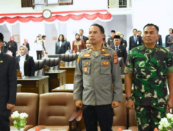 Pemkab Barito Utara dan DPRD Dengarkan Pidato Kenegaraan Presiden RI dalam Rangka HUT ke-79