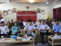 H. Deddy Winarwan Pimpin Rapat Koordinasi Kesiapan Pilkada Serentak di Barito Selatan