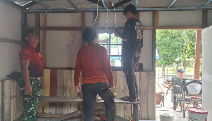 Rehab RTLH Masuki Tahapan Akhir, Satgas TMMD Terus Kebut Penyelesaian