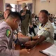 sambut-hut-bhayangkara-ke-79,-polres-barsel-gelar-bakti-kesehatan-donor-darah