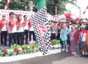 Ribuan Warga Meriahkan HUT Bhayangkara ke-79 Polres Barsel di Water Front City Buntok