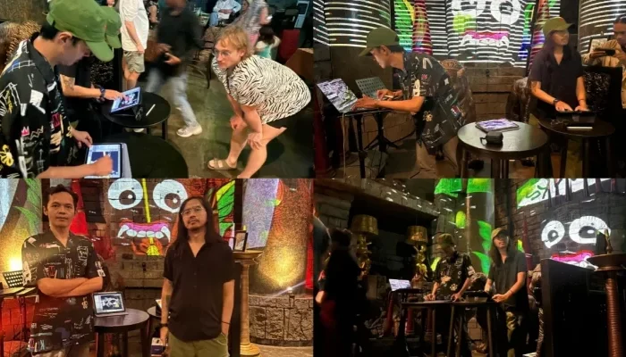 Bangunan Jadi Kanvas Hidup, SYNTETIKA Hadirkan Sensasi Visual Tanpa Batas