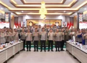 Kapolres Barsel Hadiri Gelar Operasional TW I Tahun 2025 Polda Kalteng