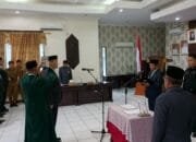 Edy Purwanto Resmi Menjabat Staf Ahli Hukum dan Politik Pemkab Barsel