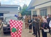 Pemkab Barsel Salurkan 102.840 Kg Beras bagi 5.142 KPM