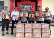 Dukung Asta Cita Presiden, Kapolres Barsel Salurkan 250 Kg Bibit Jagung Unggul