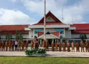 Pemkab Barsel Gelar Apel Besar dan Halal Bihalal Sambut Idulfitri