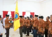 Asisten III Setda Kukuhkan Pengurus PWRI dan KERTA Barsel 2024-2029