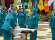 Hj Permanasari Eddy Raya Syamsuri Resmi Jabat Ketua TP PKK Barsel 2025-2030
