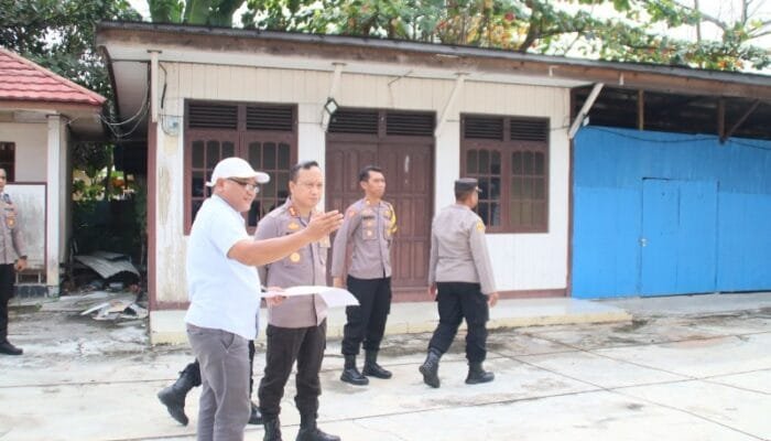 Kapolres Cek Bangunan SPPG 