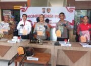 Tiga Warga Bartim Diringkus Polres Barsel Terkait Kasus Karhutla di Desa Dangka