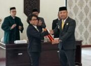 Bupati Eddy Raya Samsuri Lantik Ita Minarni Sebagai Pj Sekda Barsel