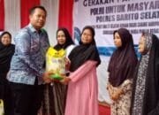 Riri Fardani Hadiri Kick Off Gerakan Pangan Murah di Polres Barsel