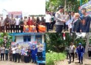 Kapolda Kalteng Bantu Warga Kurang Mampu Lewat Program Bedah Rumah Dan Bansos
