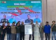 Kenal Pamit Dandim 1012/Buntok, PWI Barsel Beri Penghargaan dan Harapan