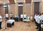 Sebanyak 23 Pejabat Pimpinan Tinggi Pratama di Barsel Resmi Dilantik