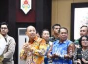 Bupati Barsel Paparkan 30 Desa Rawan Karhutla dalam Rakor Kalteng 2025