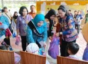 Kunker di Dusun Selatan, TP PKK Barsel Perkuat Posyandu dan PAUD Hadapi Indonesia Emas