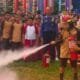 Pramuka Barsel Kolaborasi dengan Damkar Latih Siswa Tanggap Kebakaran