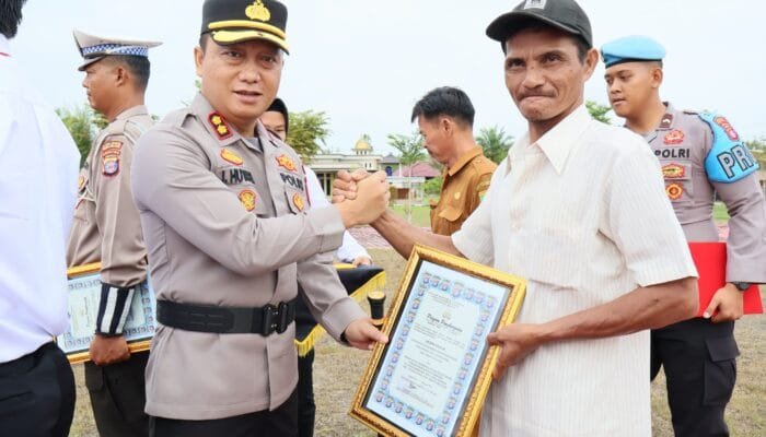 Warga Bantu Ungkap Kasus Narkoba Dapat Penghargaan 