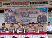 Angka Kriminalitas Menurun, Polres Barsel Rampungkan Kasus Melebihi Target