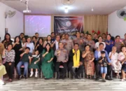 Pererat Silaturahmi, Kapolres Barsel Gelar Minggu Kasih di Gereja GBI Penabur