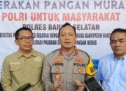 GPM Diserbu Warga, Kapolres Barsel Tekankan Stabilitas Harga Bapok