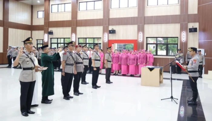 Kapolres Barsel Pimpin Sertijab PJU dan Kapolsek, Perkuat Kinerja Pelayanan Polri