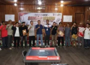 Meriahkan Hari Bhayangkara ke-80, Wakapolres Barsel Tutup Turnamen Domino ORADO Kapolres Cup 2026