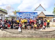Wakapolres Barsel Buka Lomba Mengacal Iwak Kapolres Cup HUT Bhayangkara ke-80