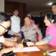 Donor Darah HUT Bhayangkara ke-80, Polres Barsel Kumpulkan 80 Kantong Darah