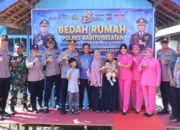 Serah Terima Bedah Rumah, Kapolres Barsel: Wujud Kepedulian Polri terhadap Masyarakat