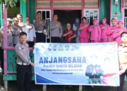 Anjangsana Hari Bhayangkara ke-80, Kapolres Barsel Pererat Silaturahmi dengan Purnawirawan Polri