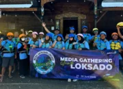 Jajal River Tubing di Loksado, PT Adaro Indonesia dan PWI Barsel Perkuat Silaturahmi