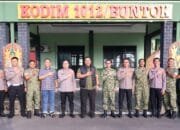 Kapolres Barsel Jalin Silaturahmi dengan Dandim 1012/Buntok, Perkuat Soliditas TNI-Polri