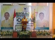 Musda XI Partai Golkar Barsel Digelar