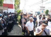Amankan Demo Polres Kedepankan  Humanis