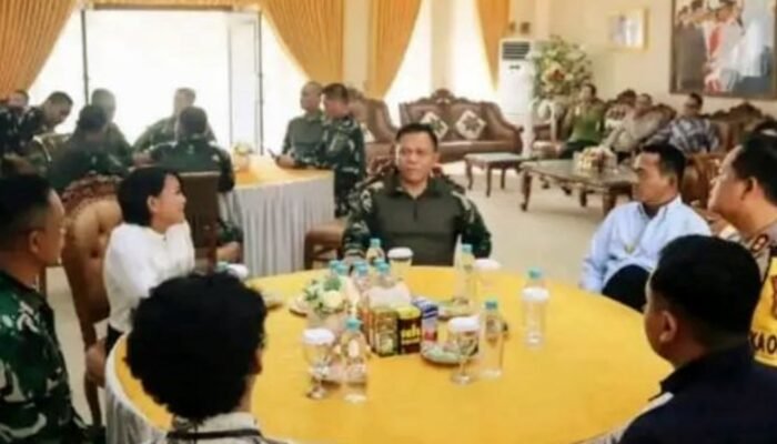Wabup  Dan Sekda Terima Kunjungan Pangdam XXII Tambun Bungai 